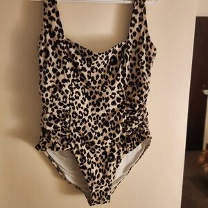 OLD NAVY SQUARE NECK ONE PIECE XL